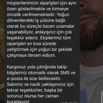 İrva Collection Sipariş İptali Ve 503 TL İade Talebi