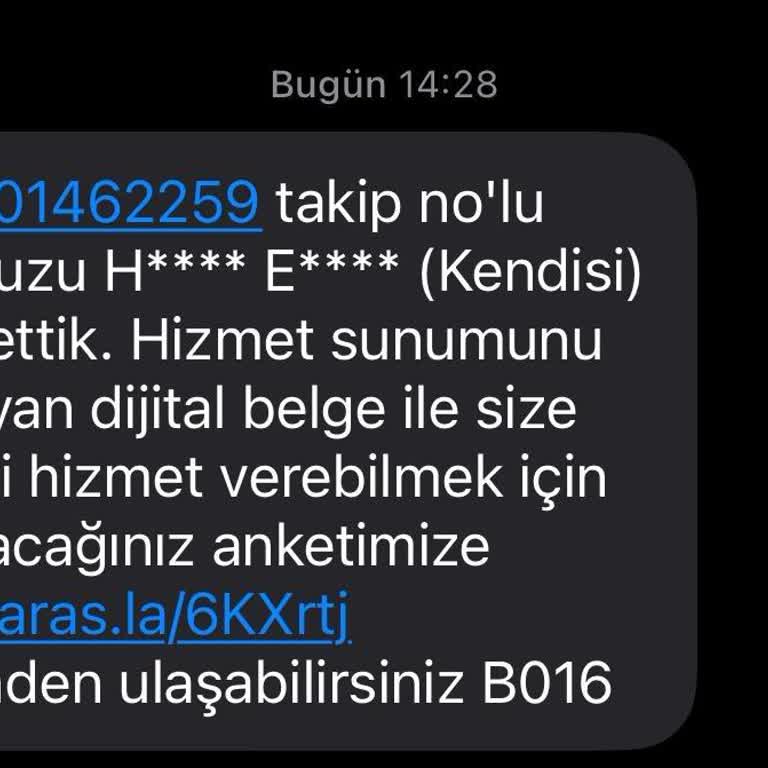 Acil: Kargo Yanlış Teslim Edildi, Teslim Almadım