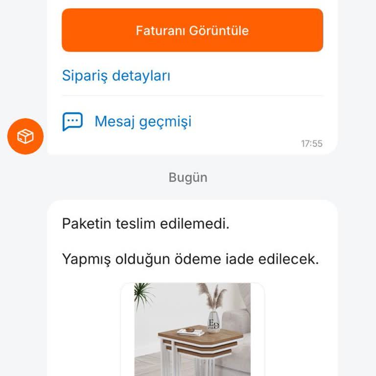 Teslim Edilmeden İade Edilmesi Ve Müşteri İletişimsizliği
