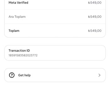 Meta Verified Aboneliğinde Çifte Ödeme, Doğrulama Sorunu Ve İade Talebi