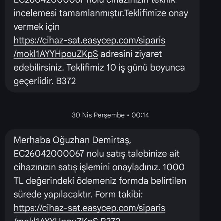 EasyCep 1.000 TL Ödemesini Geciktiriyor, Mi Store Kuponunu Tanımlamıyor