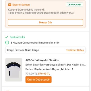 Kusurlu Ve Çabuk Yıpranan Altınyıldız T-shirtleri