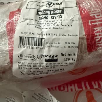 Satın Alınan Kıyma Bozulmuş, Sağlık Riski Ve Ücret İadesi Talebi