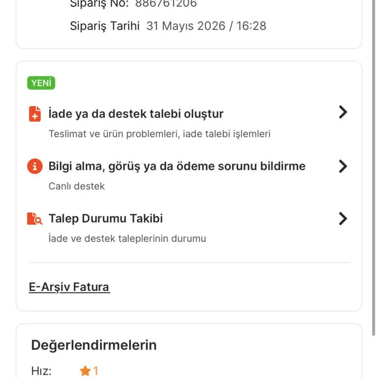 Gecikmeli Teslimat Ve Soğuk Ürünler Nedeniyle Ücret İadesi Talebi