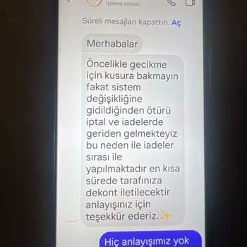 İade Ücreti 2000 TL Uzun Süre Oyalandı Ve Hesaba Yansımadı