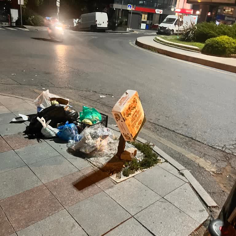 Kaldırımlarda İşgal Ve Çöp Sorunu İçin Denetim Ve Temizlik Talebi