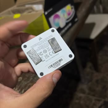 Yeni Aldığım Corsair 360 Mm Sıvı Soğutma Kullanılmış Geldi