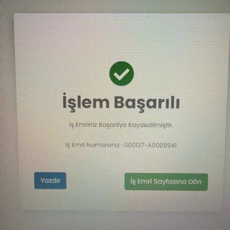 Conta Yakan Motor Ve Uzayan Tamir Süreci