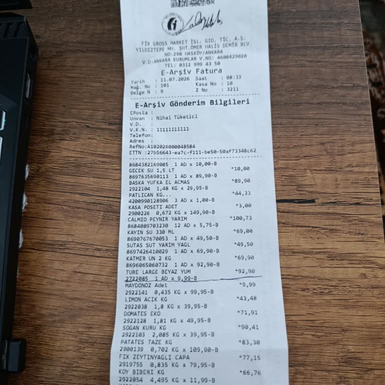 Fix Gross Şubesinde Açıkta Satılan Çürük Yumurta Halk Sağlığını Tehlikeye Attı