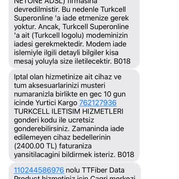 Yanlış Bilgilendirme Nedeniyle Haksız Fatura Ve Modem Ücreti Talebi