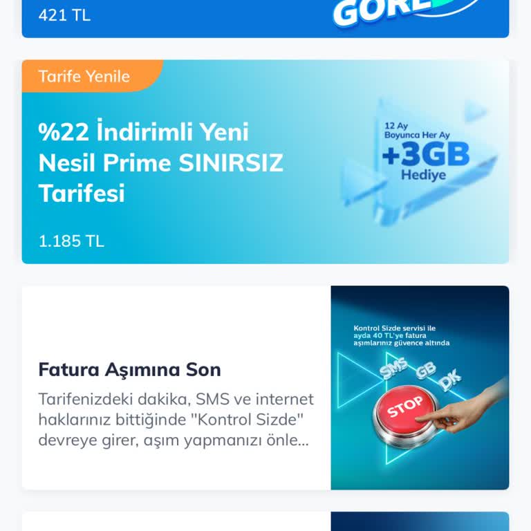 30-40 GB Veri Paketi İçin Aşırı Fiyat Ve İlgisiz Müşteri Hizmetleri