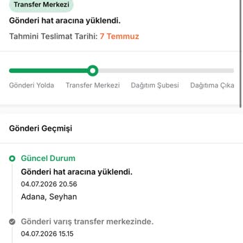 Ayakkabı Kargom Transfer Merkezinde Takılı Kaldı Ve Acil Açıklama Bekliyorum