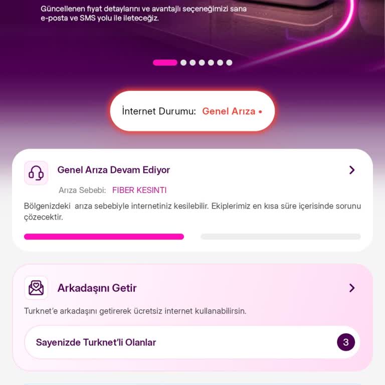 TurkNet Sürekli İnternet Kesintileri ve İade Talebi