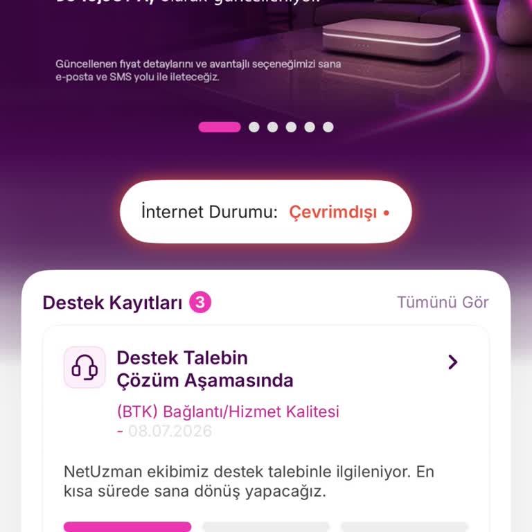 TurkNet Gigafiber’da 4 Gün Süren İnternet Kesintisi Ve Yanıtsız Müşteri Hizmetleri
