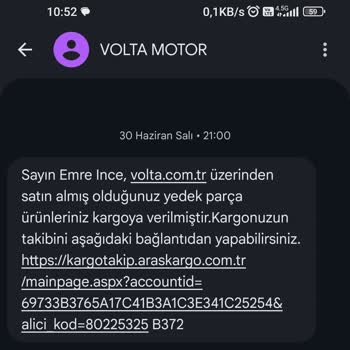 Takip Linki Çalışmıyor Ve Ödenen Ücretin İadesi Gerekiyor