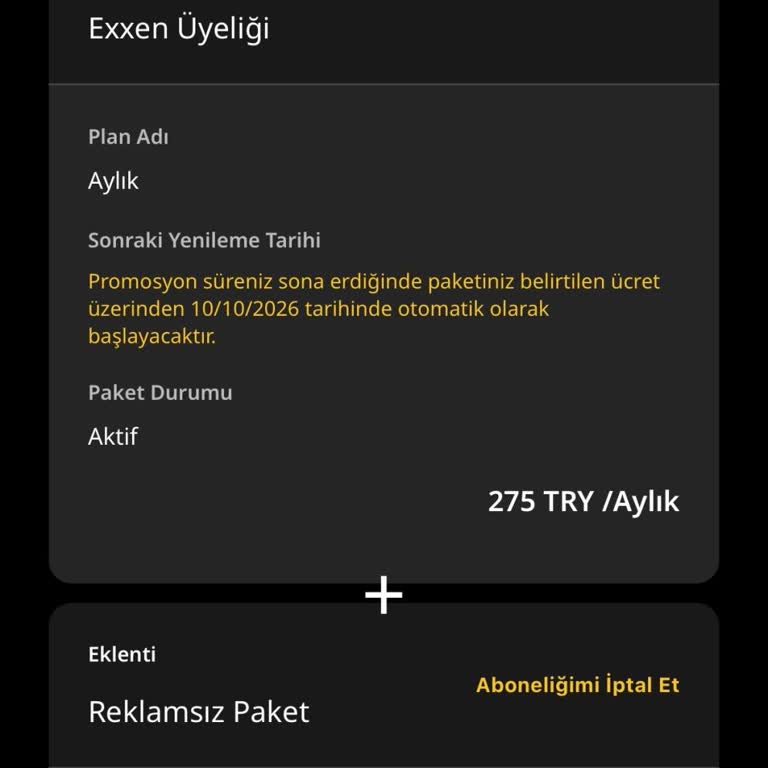 Exxen Üyeliği Aktif Görünüyor Ama İçerik Erişilemiyor Ve Destek Geri Dönüş Yapmıyor