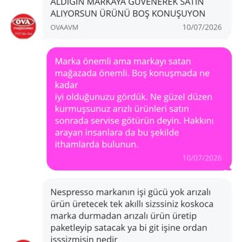 İlk Günden Arızalı Nespresso Makinesi İçin Satıcı İadeyi Reddetti, Müşteriyi Suçladı