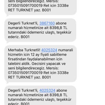 Peşin Ödeme Kanıtı Olmasına Rağmen İnternet Hizmeti Aktif Edilmedi