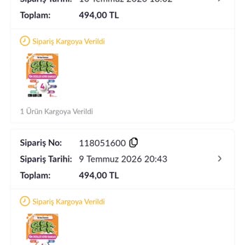 Aynı Kitabın Çift Siparişi İptal Edilmedi Ve Müşteri Temsilcisi Telefonu Kapattı
