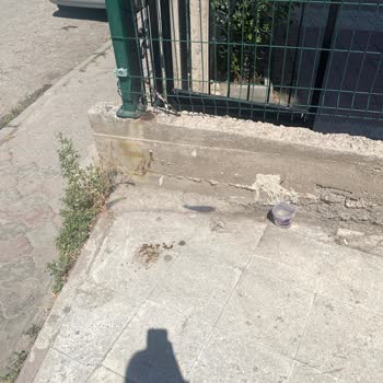 Şok Market Önünde Hijyen Kirliliği Ve Sağlık Riski