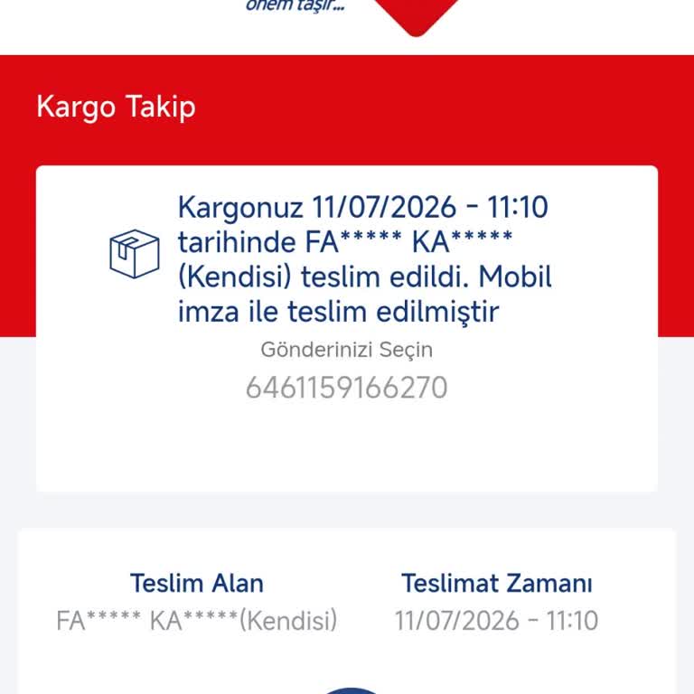Aras Kargo’da Teslim Edilmemiş Kargo Ve Kayıp Cep Telefonu