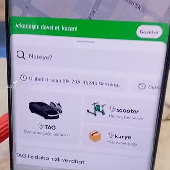 Martı Hatalı Taksi Çağırısı Üzerine Küfür Edildi!