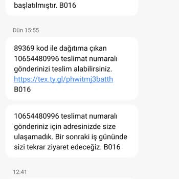 Trendyol Express Kargo Görevlisinin Keyfi Teslimat İptali