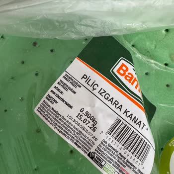Açık Paket Ve Eksik Gramajlı Tavuk Kanat Ürünü İçin Telafi İstiyorum