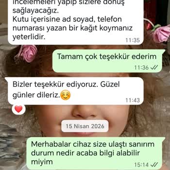 Gerhau IPL Cihazı Değişim Söz Verildi Ama Gönderilmedi Şirket İletişimsiz