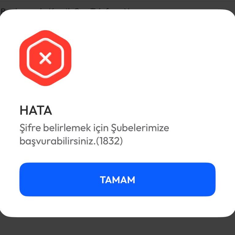 İş Bankası Dijital Kanallarım 2,5 Yıldır 1832 Hatasıyla Kapalı