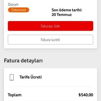 Vodafone Sabit Fiyat Garantisini Aksayan Ek Ücretler Ve Yanıltıcı Sonlandırma Bildirimi