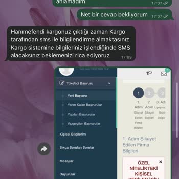 Kargo Takibi Yok Şirket Bilgi Vermekte Şeffaf Değil