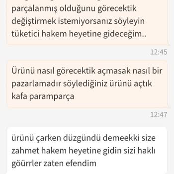 Kırık Vantilatör Teslimatı Ve Satıcı İlgisiz Tutumu
