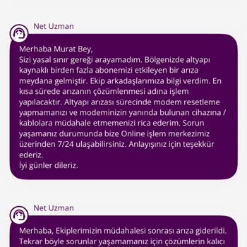 Altyapı Sorunu Nedeniyle 2 Haftalık İnternet Kesintisi Ve Fiyat Artışı