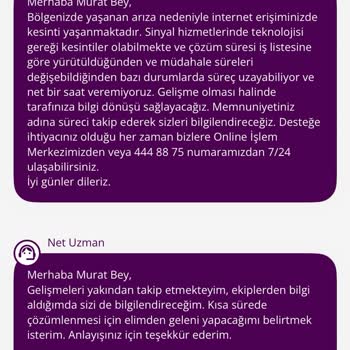 Altyapı Sorunu Nedeniyle 2 Haftalık İnternet Kesintisi Ve Fiyat Artışı