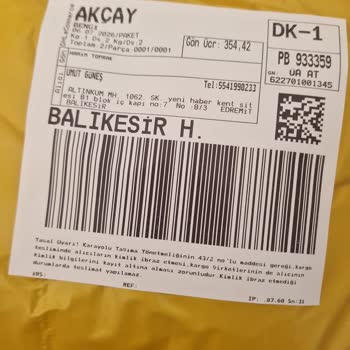 İletişimsiz Ve Keyfi İade Edilen Kargonun Yeniden Teslim Talebi