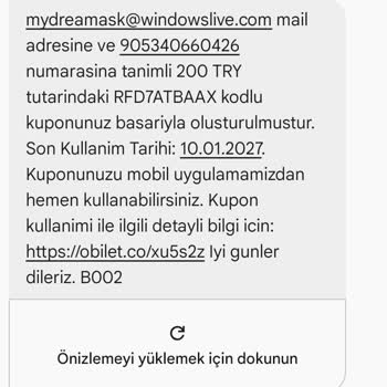 Kupon İadesi Talebinde Müşteri Desteği Bulunamıyor