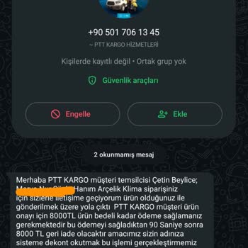 Gardrops’ta Sahte Satıcı Ve Yanıltıcı Ödeme Talepleri Müşteriyi Mağdur Etti