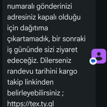 Ankara Topraklı Şubesinde Trendyol Express Teslimat Gecikmesi Ve Ev Teslimatı Talebi
