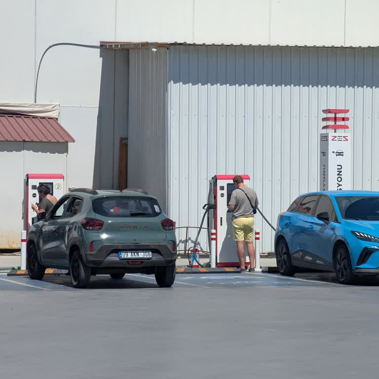 Kuşadası AVM'deki ZES Elektrikli Araç Şarj İstasyonlarında Ekran Görünmüyor Ve Şarj Başlatılamıyor