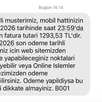 Ön Bilgilendirme Yok Haksız Yüksek Faturalar Ve Tarif Değişikliği Engeli