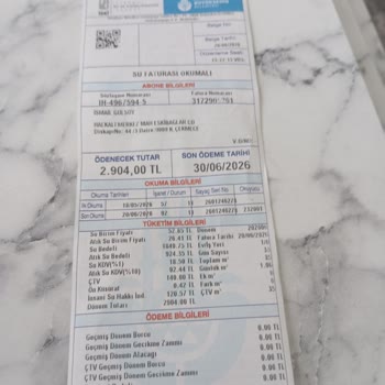 İSKİ Su Faturamda Uçuk Artış: Okuma Hatası Ve İade Talebi