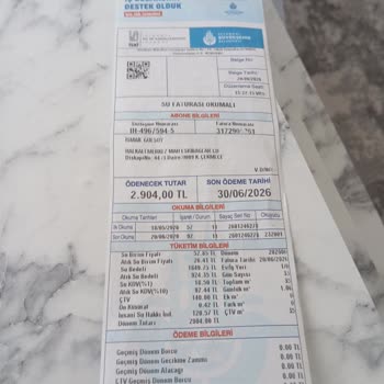 İSKİ Su Faturamda Uçuk Artış: Okuma Hatası Ve İade Talebi