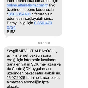 Faturalı Üyeliğe Geçişte İnternet Kesintisi Ve Çağrı Merkezi İlgisizliği