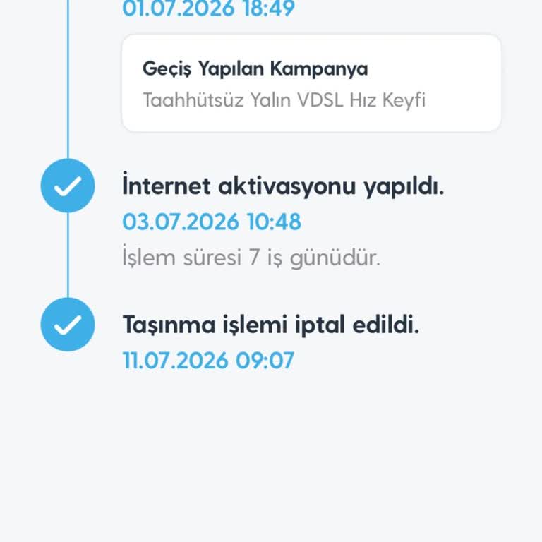 Altyapı Yok Gerekçesiyle Hatalı Taşıma İptali Ve Fatura İadesi