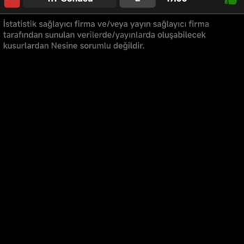 Nesine Uygulamasında Gol Yanlış Takıma Yazıldı Ve Kupon Haksızca Kaybetti