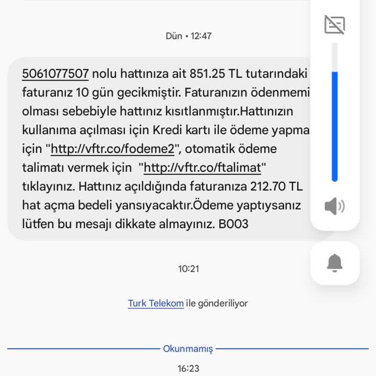 Söz Verilen Cayma Bedelinin Ödenmemesi Ve Türk Telekom Müşteri Hizmetlerinin Yetersizliği