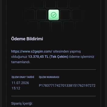 Paytr Onayı Olmadan Çekilen 13.370 TL’lik E-Pin Ödemesi Ve Ürün Teslim Edilmemesi
