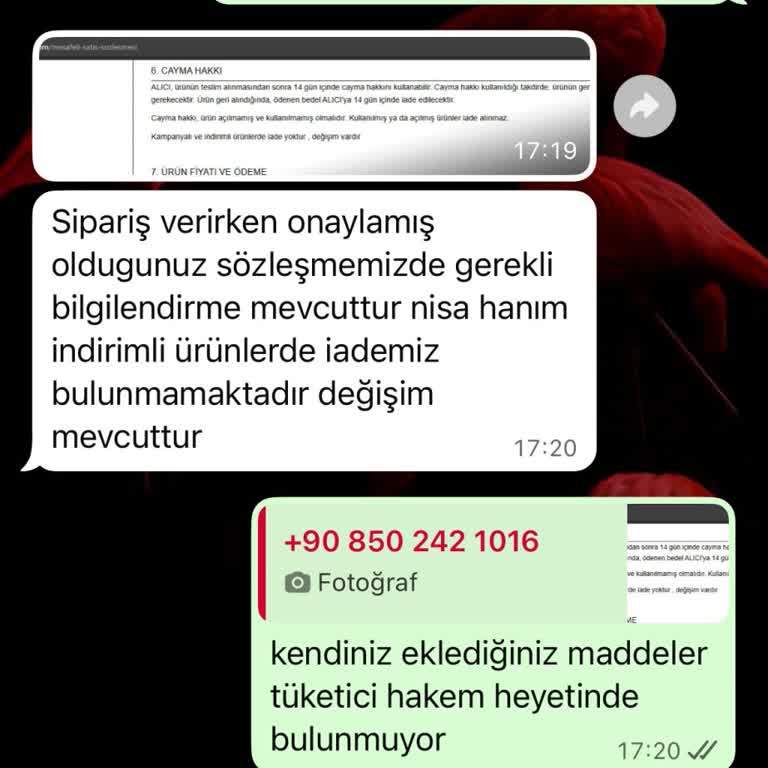 Kampanyalı Abiye İçin İade Talebinin Reddedilmesi Ve Yasal Hakların İhlali
