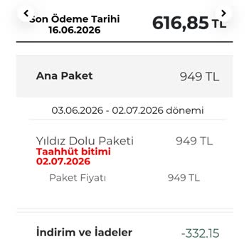 Digiturk Taahhüt Sonrası Onaysız Abonelik Devamı Ve Aşırı Fatura İptal Talebi